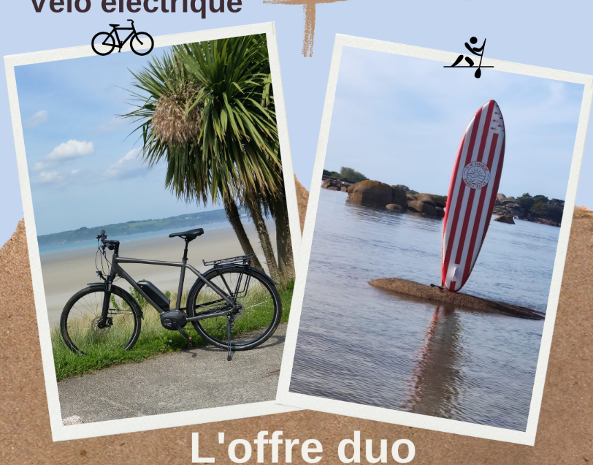 OFFRE DUO – VÉLO + PADDLE
